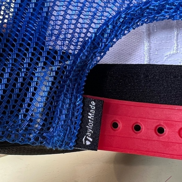 TaylorMade Retro VTG Inspired Official Patch Logo Golf Hat Cap EUC - Picture 6 of 7